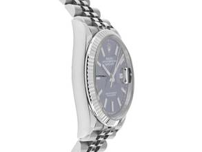 Thumbnail von Rolex Datejust 36 Ref.126234 2022 Full Set wie Neu Datejust Stahl 18kt Weißgold Blue Wave Dial