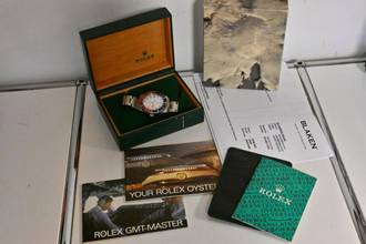 Thumbnail von Rolex GMT-Master II 116710BLRO Blaken Vintage Line PanAm White Dial Limited 58pcs