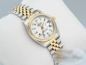 Thumbnail von Rolex Datejust 31 Medium Stahl Gelbgold 750 Diamanten Automatik Stainless Steel 18kt Yellow Gold Stahl Jubilé-band Chronometer Oyster White Dial