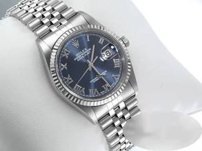 Thumbnail von Rolex Datejust 36 16234 Stahl Weissgold 750 2001 Automatik 36mm Stainless Steel 18kt White Gold Date Just Jubilé-band Chronometer Oyster