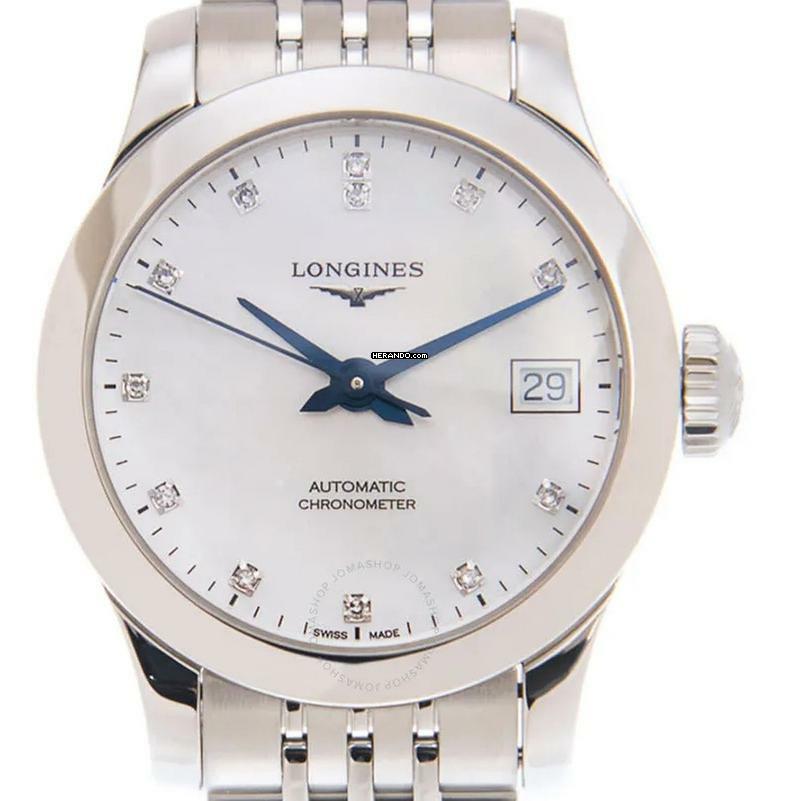  Longines Record Automatic NEW FULL SET 