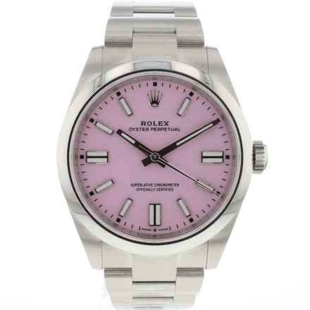  Rolex Oyster Perpetual 41 Candy Pink Dial NEW '25 