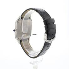 Thumbnail von Cartier Santos Dumont Large Rose Gold / Steel Silver Dial