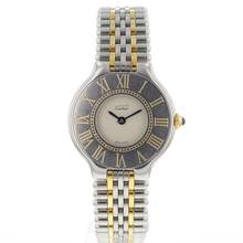 Thumbnail von Cartier 21 Must de Cartier PM Steel Gold Quartz Service '26