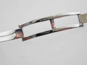 Thumbnail von Cartier Baignoire 18 Karat Gelbgold / Edelstahl Baignoire Damenuhr 22,5 x 31 mm wie Neu volles Band alle Glieder