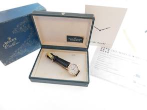 Thumbnail von Rolex Cellini 18 Karat Gelbgold Cellini Handaufzug 32 mm im Top Zustand mit Jubiläumsblatt und original 18 Kt. Schließe