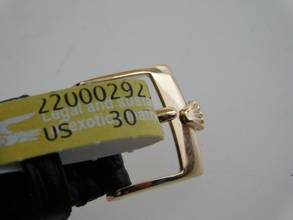 Thumbnail von Rolex Cellini 18 Karat Gelbgold Cellini Handaufzug 32 mm im Top Zustand mit Jubiläumsblatt und original 18 Kt. Schließe