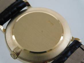 Thumbnail von Rolex Cellini 18 Karat Gelbgold Cellini Handaufzug 32 mm im Top Zustand mit Jubiläumsblatt und original 18 Kt. Schließe