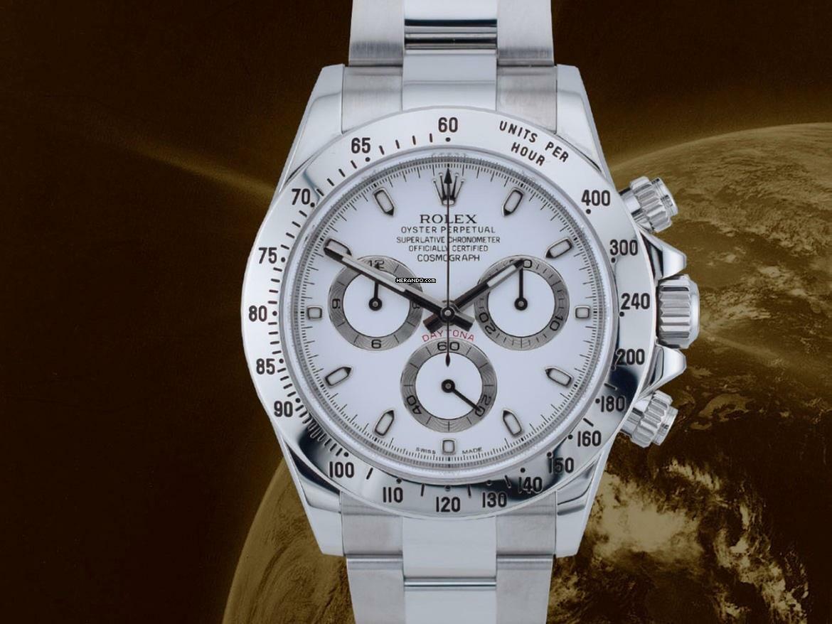 Rolex Daytona Cosmograph Daytona 116520 - Aph Chromalight - Full Set Like New 2016