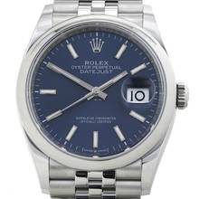 Thumbnail von Rolex Datejust 36 Blue Index Ref.126200