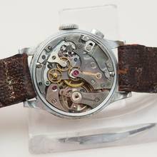 Thumbnail von Minerva Monopusher Chronograph WW2 Schnecken-Tachymeter very rare