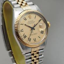 Thumbnail von Rolex Datejust 36 Buckley Dial Stahl/Gold 18k/750 Rolex Box Buckley Dial