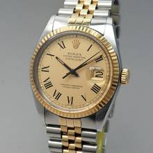 Thumbnail von Rolex Datejust 36 Buckley Dial Stahl/Gold 18k/750 Rolex Box Buckley Dial
