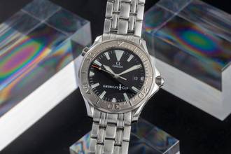 Thumbnail von Omega Seamaster Diver 300 M Americas Cup Stahl / Weissgold Ref. 2533.50.00 LIMITED