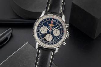 Thumbnail von Breitling Navitimer 01 Automatik Edelstahl Ref. AB012012/BB01 B&P