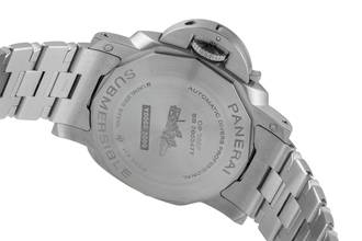 Thumbnail von Panerai Submersible Blue Notte Stahl Automatik Herrenuhr PAM02068 B&P