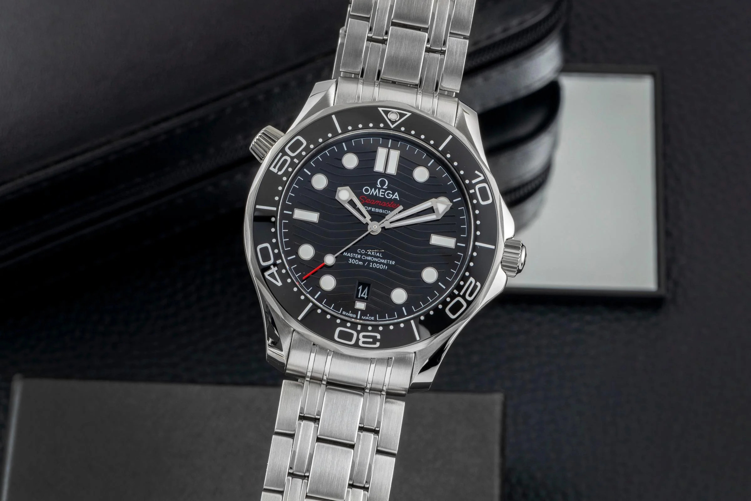  Omega Seamaster Diver 300 M Automatik Stahl Ref. 210.30.42.20.01.001 B&P 2019 
