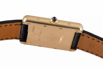 Thumbnail von Cartier Tank Louis Cartier 18k (0,750) Gold Quarz Herren W1529756 B&P Klassiker