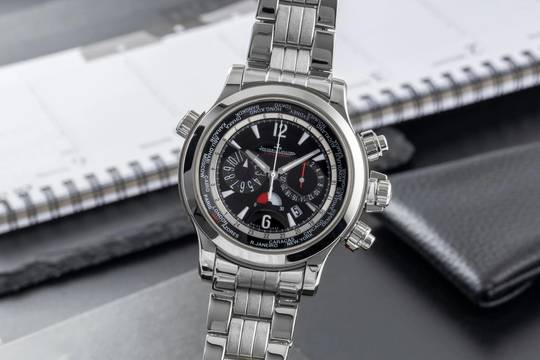  Jaeger-LeCoultre Master Compressor Extreme World Chronograph Stahl / Titan Ref. 150.8.22 Box 