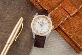 Thumbnail von Omega Globemaster Constellation Globemaster Stahl/Gold Pie Pan Ref. 130.23.39.21.02.001 B&P