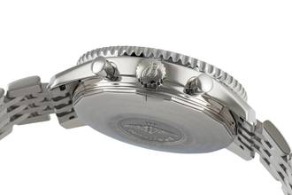 Thumbnail von Breitling Navitimer World Chronograph Stahl Automatik Ref. A24322 Papiere 2009