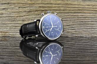 Thumbnail von IWC Portofino Chronograph IW391008 Black Dial Automatic - B&P