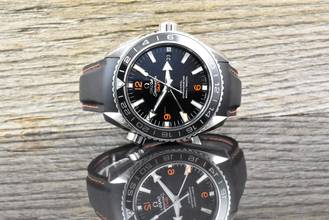 Thumbnail von Omega Seamaster Planet Ocean Gmt 600M Co-Axial 44MM Black Ceramic / Rubber Automatic