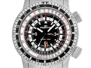 Thumbnail von Fortis B-47 Calculator GMT 3 Time Zones Ref.669.10.31M 2013 Full Set wie Neu Vintage B47 Calculator GMT 3 Time Zones