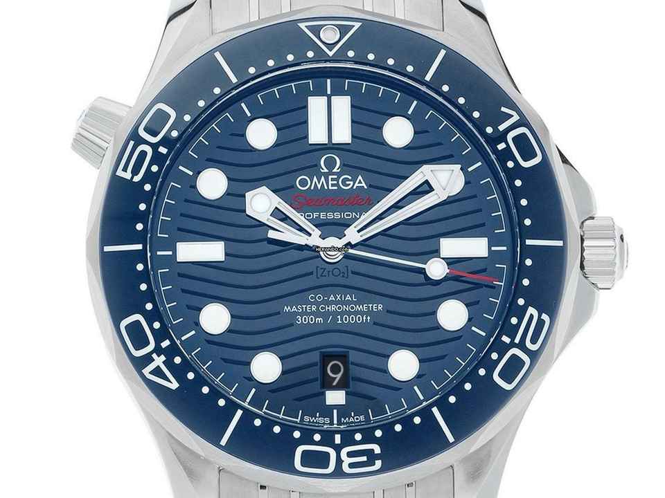  Omega Seamaster Diver 300 M Ref.210.30.42.20.03.001 2022 Box&Beschreibung wie Neu Seamaster Diver 300M 