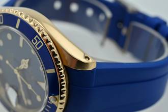 Thumbnail von Rolex Submariner Date 18k Yellow Gold 16618 X-Series Service 2023 Rubber B