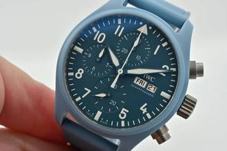 Thumbnail von IWC Fliegeruhr Chronograph Top Gun Miramar Fliegerchronograph Pilots Chronograph Top Gun 41 Miramar Blue IW389409