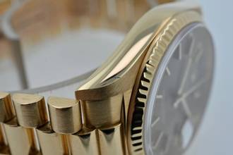 Thumbnail von Rolex Day-Date 36 Oyster Perpetual Day Date 18k Gold 18238 Havana Tropical Double Quickset