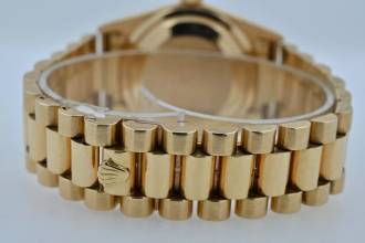 Thumbnail von Rolex Day-Date 36 Oyster Perpetual Day Date 18k Gold 18238 Havana Tropical Double Quickset