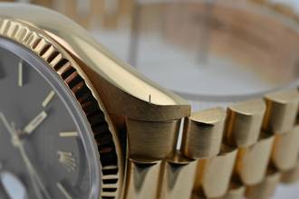 Thumbnail von Rolex Day-Date 36 Oyster Perpetual Day Date 18k Gold 18238 Havana Tropical Double Quickset