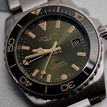  Longines HydroConquest GMT NEW FULL SET 