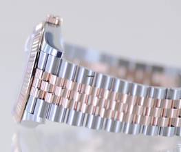 Thumbnail von Rolex Datejust 36 brown dial Jubiléband Stahl Roségold Fluted