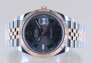 Thumbnail von Rolex Datejust 41 Stahl Roségold Wimbledon Dial Jubilé B+P 126331