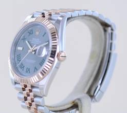Thumbnail von Rolex Datejust 41 Stahl Roségold Wimbledon Dial Jubilé B+P 126331