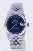 Thumbnail von Rolex Datejust 31 Medium Datejust Weißgold blue dial Jubiléband 31mm Lady B+P