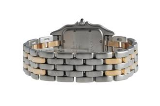 Thumbnail von Cartier Panthère Lady Stahl / Gold Datum Damenuhr Ref. 83083242 Klassiker