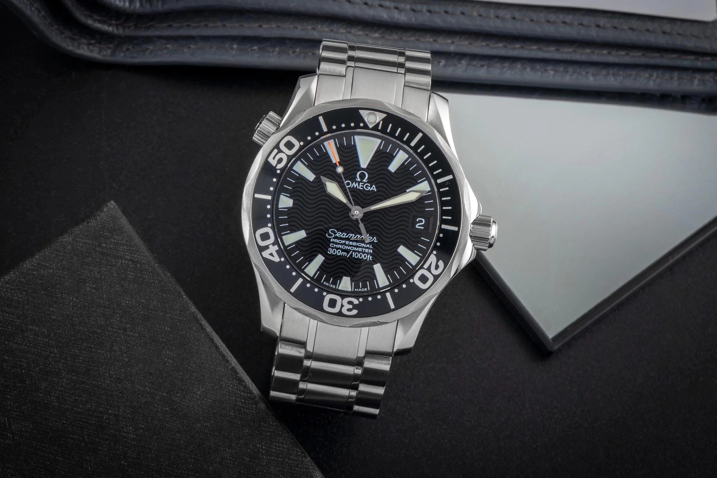 Omega Seamaster Diver 300 M Chronometer Automatik Edelstahl Herrenuhr Ref. 2252.50.00 