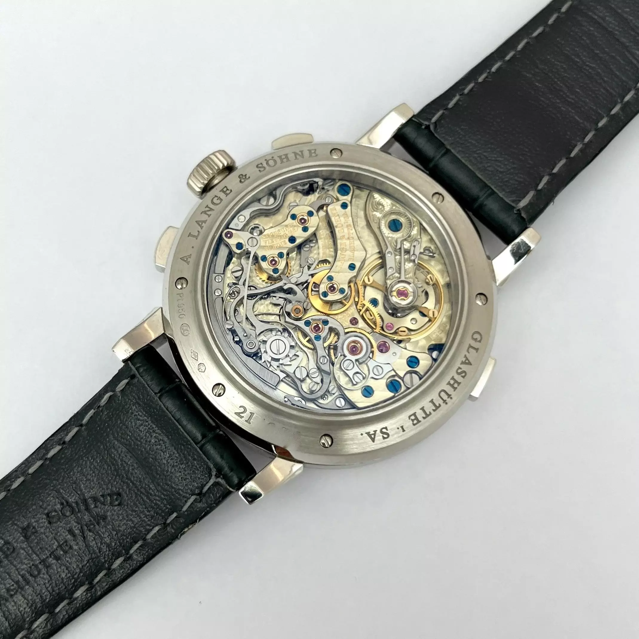 Thumbnail von A. Lange & Söhne Datograph Auf & Ab Up and Down Platin Flyback