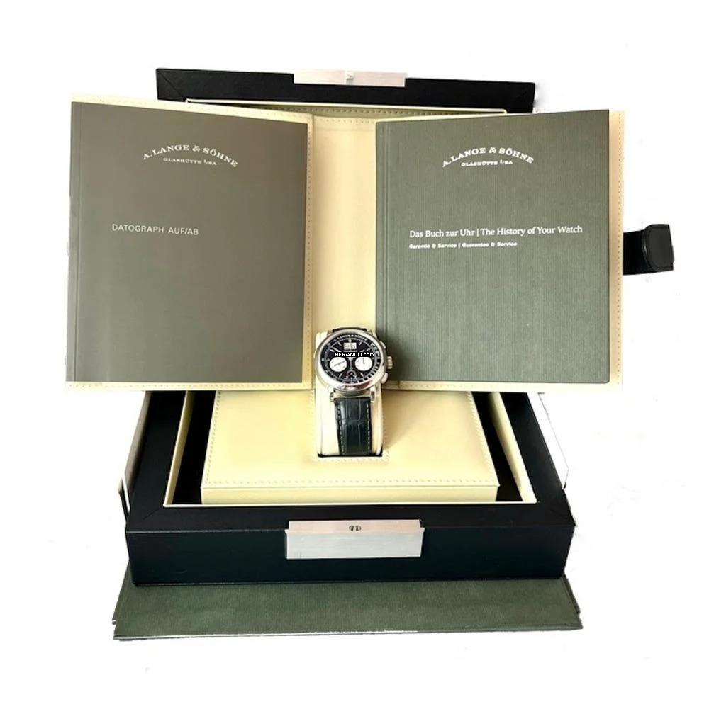 Thumbnail von A. Lange & Söhne Datograph Auf & Ab Up and Down Platin Flyback