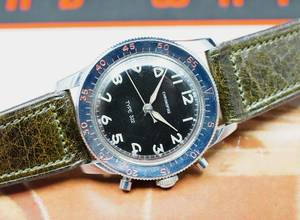 Thumbnail von Chronofixe SUPER RARE TYPE 322 CHRONOSTOP CHRONO FROM THE 50'S