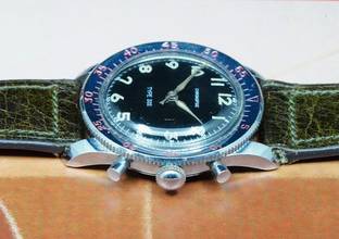 Thumbnail von Chronofixe SUPER RARE TYPE 322 CHRONOSTOP CHRONO FROM THE 50'S