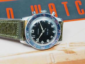 Thumbnail von Chronofixe SUPER RARE TYPE 322 CHRONOSTOP CHRONO FROM THE 50'S