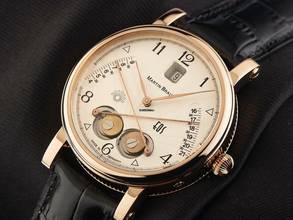 Thumbnail von Martin Braun EOS 42/S Ref.42 2003 Full Set wie Neu Vintage EOS 42/S 18kt Roségold