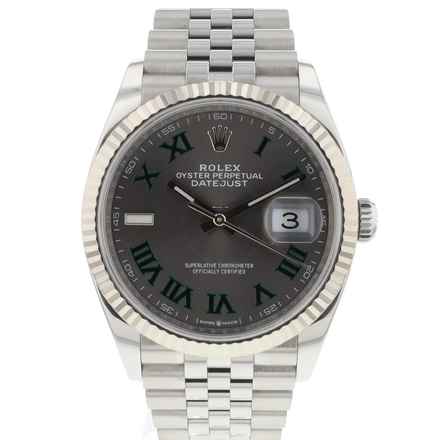  Rolex Datejust 36 Jubilee Wimbledon Dial 