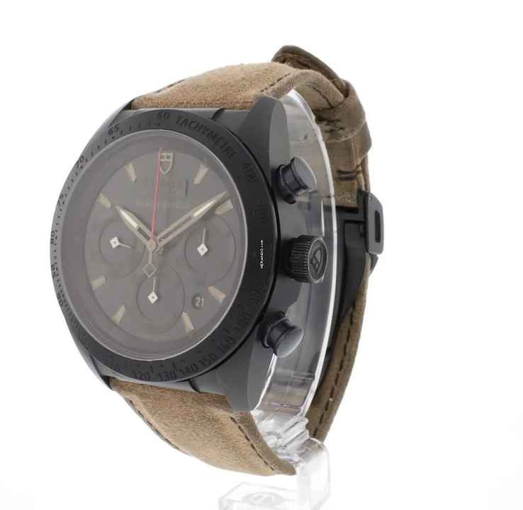  Tudor Fastrider Black Shield Chronograph Black Dial 