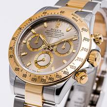 Thumbnail von Rolex Daytona 40 Steel Gold Grey – 116523 – like NEW – 2005 Lc100 Full Set